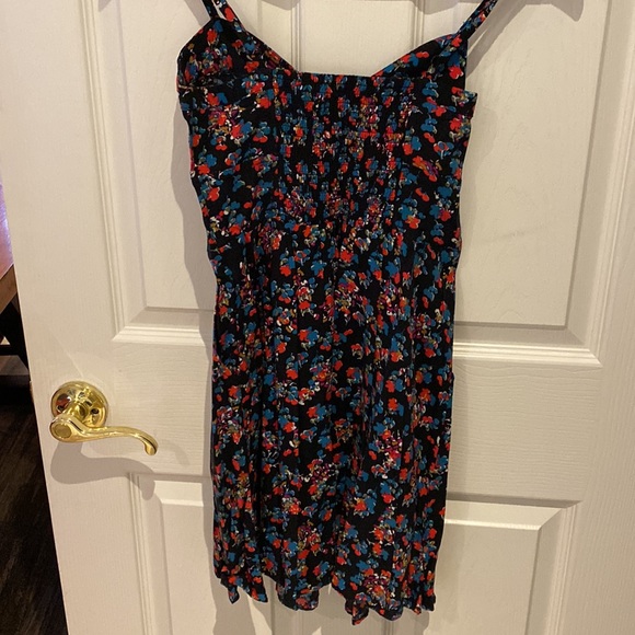 Express Mini Fit and Flare Dress Multi - Picture 2 of 7